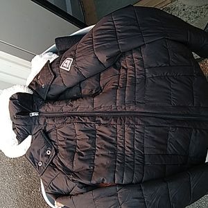 Hollister down puffy jacket womens size XS